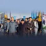 林忠欽院士一行到bauma CHINA 2024上海工程機(jī)械展參觀交流
