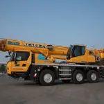 徐工起重機(jī)發(fā)運海外市場