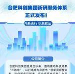 合肥科創(chuàng)集團(tuán)新研服務(wù)體系正式發(fā)布