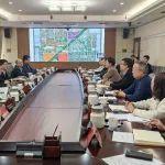 于偉與萊西市委副書(shū)記、市長(zhǎng)劉瑛舉行會(huì)談