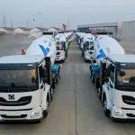 熱銷 ！徐工新能源攪拌車批量交付助建中石油項目