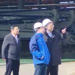青島市委書記曾贊榮蒞臨九合重工參觀調(diào)研