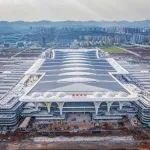 西部地區(qū)最大高鐵樞紐站重慶東站站房基本建成完工