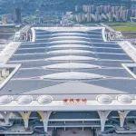 我國西部最大高鐵樞紐站房完工
