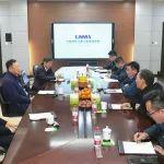 中國機械工業(yè)企業(yè)管理協(xié)會會長于中赤一行到山推調(diào)研走訪