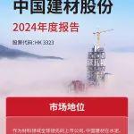 一圖讀懂 | 中國建材股份2024年度報告