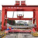 深圳地鐵五期工程首批裝配式車站啟動(dòng)拼裝