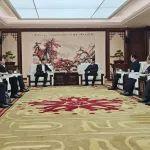 朱廣俠拜訪廣州市副市長胡浩