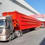 發(fā)車(chē)！河南礦山承制的550t核電用雙梁橋式起重機(jī)交付