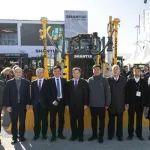 蘇子孟會(huì)長等到訪山推bauma 2025展位