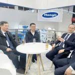 苏子孟会长等到访恒立液压bauma 2025展台
