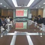 劉鍵與中國工商銀行新加坡分行行長楊雨座談交流