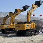 某爆破公司采礦項目再添三一“綠色重器”