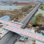 轉(zhuǎn)體成功！凌綏高速公路建設(shè)取得重大突破