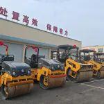 三一批量交付壓路機產(chǎn)品
