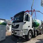 綠色“砼”行！徐工新能源攪拌車亮相德國寶馬展Bauma 2025