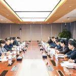 胡望明會(huì)見山東省副省長(zhǎng)孫喜民一行