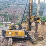 徐工XR1600F旋挖钻机提速大桥桩基建设！