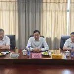 中国水泥协会会长周育先一行到金峰、盘固、鹤林水泥集团调研