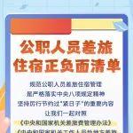 公職人員差旅住宿正負面清單