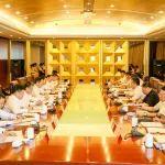 陳建光與廊坊市委書記李國勇舉行工作會(huì)談