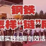 “钢铁是怎样‘链’成的”主题实践创新创效活动在湘成功举办
