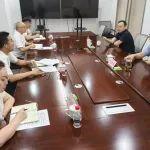 王磊调研山水集团营销中心