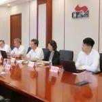 刘安栋与JFE钢铁（上海）董事长兼总经理吉田祯举行会谈