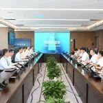 刘键与海信集团党委书记、董事长贾少谦座谈交流