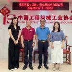 华富锂电总经理代云飞一行到访协会