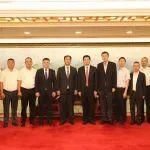 朱广侠会见乌兹别克斯坦卡拉卡尔帕克斯坦共和国议会工业、建筑、运输和通信委员会主席斯迪科夫一行