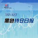 黑色持倉(cāng)日?qǐng)?bào)：鐵礦石漲1.05%，中信期貨增持5千手空單