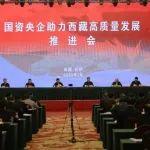 国资央企助力西藏高质量发展推进会在拉萨召开，陈文健出席会议