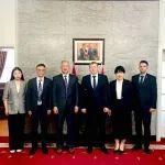 车长波秘书长拜会白俄罗斯驻华大使馆高级参赞