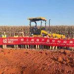 柳工路机506E摊铺机首秀巴西圣保罗州，助力道路焕新升级