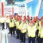 匠心筑梦·智建未来！中国二十二冶华北理工大学附属医院花海院区项目举行企业开放日活动