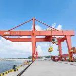 追赶超越干争先 | 锚定新赛道！公司首台轨道吊获“毕业证书”