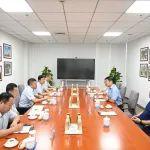 刘键与中冶焦耐工程技术有限公司党委书记、董事长杨忠义座谈交流