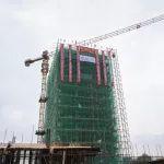中企承建埃塞俄比亚航空总部大楼主建筑封顶