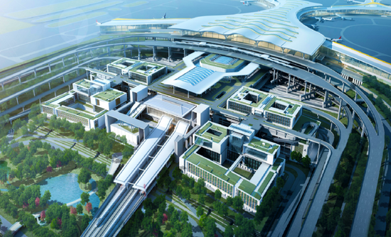 昆明长水国际机场GTC配套工程钢结构项目效果图.png