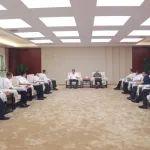 朱广侠拜会西安市副市长牛恺并开展商务活动