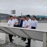 辽宁省副省长吴春耕到凌绥高速项目调研 许玉和陪同