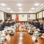 住房城乡建设部部长倪虹率团访问乌兹别克斯坦