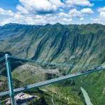 礼赞中国“脊梁” | 世界第一高桥花江峡谷大桥完成荷载试验