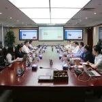 朱廣俠會見新加坡建設(shè)局局長黃偉翔一行