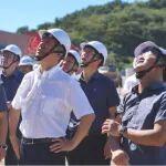 中国矿产党组书记、董事长姚林到舟山发展公司调研