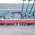 高端机型“双箭齐发”！山河智能两款伸缩臂叉装车成功下线