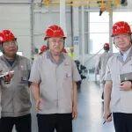 抓紧抓实生产建设 韩珍堂深入叉车项目现场调研