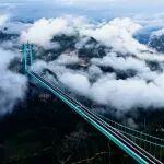 世界橋梁的“新高度”！“橫豎都是世界第一”的花江峽谷大橋有多獨(dú)特？