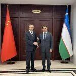 中國礦業聯合會會長程利偉拜會烏茲別克斯坦駐華大使阿爾濟耶夫·法爾霍德